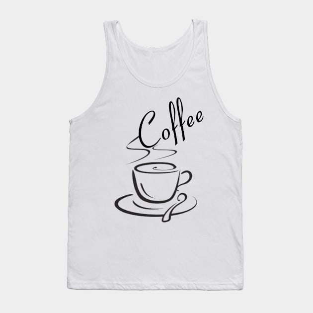 I love coffee Tank Top by NoorAlbayati93